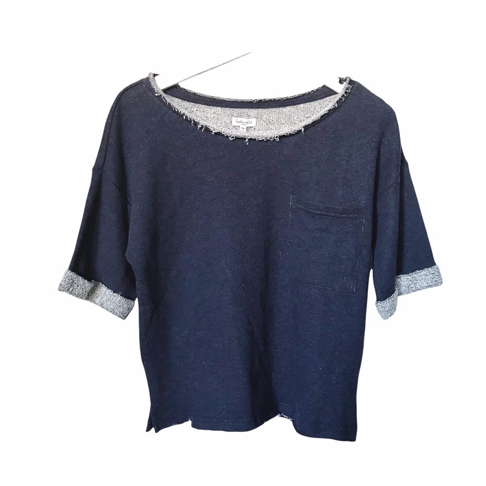 Splendid Blue Active Pullover top size S, New with tag